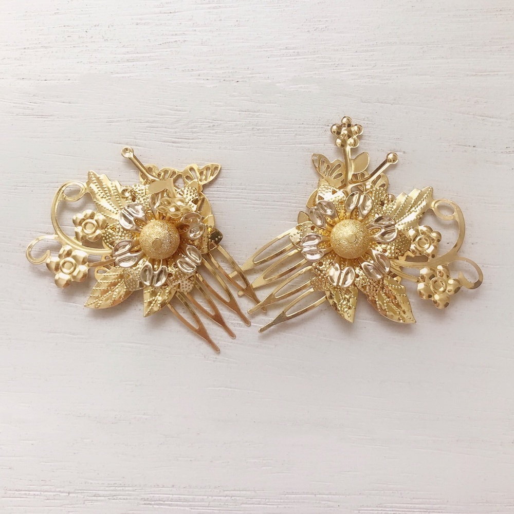Golden Flower Hair Clippers
